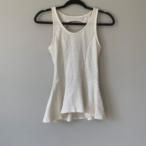 Cream tank top